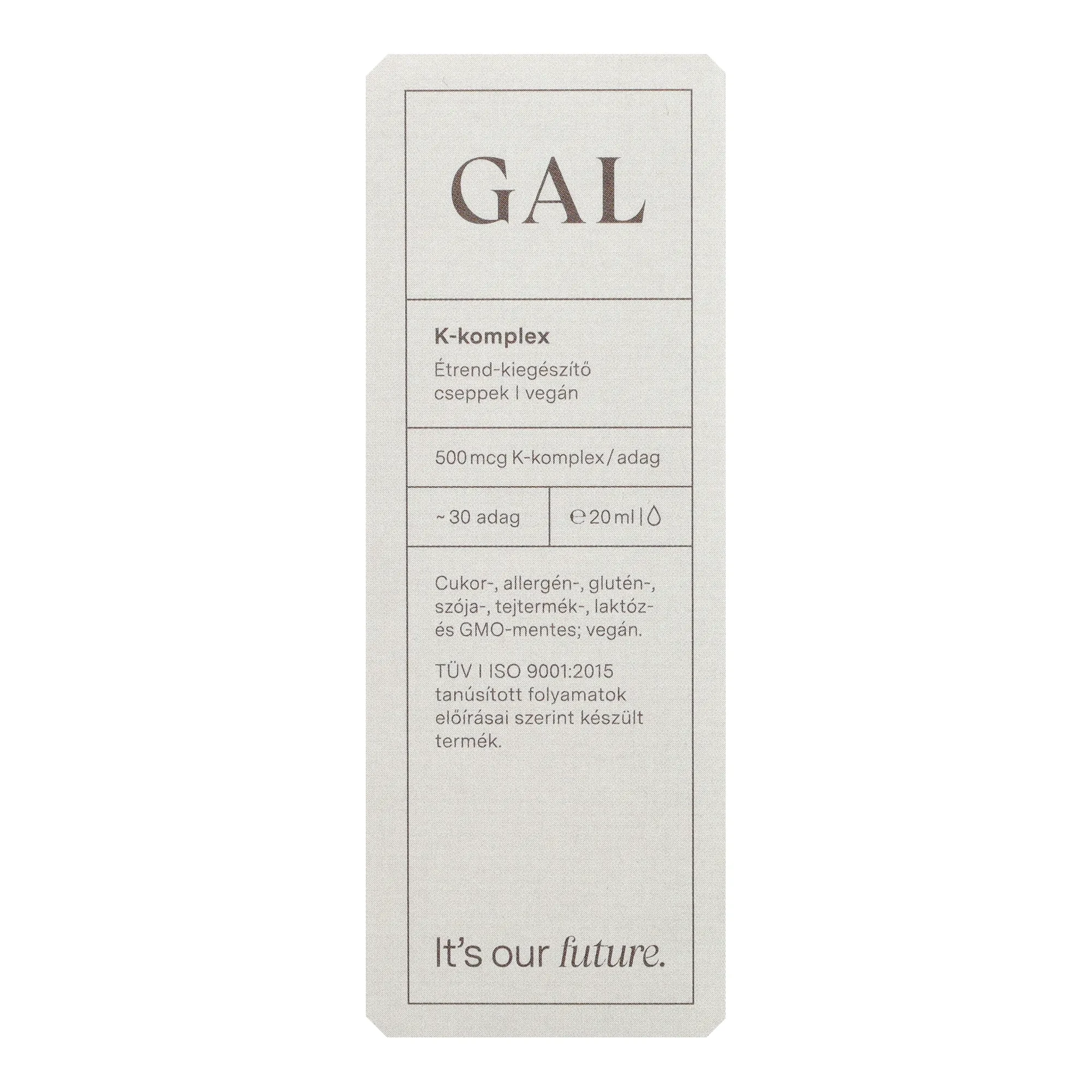 GAL K-komplex 20ml 500mcg ST.