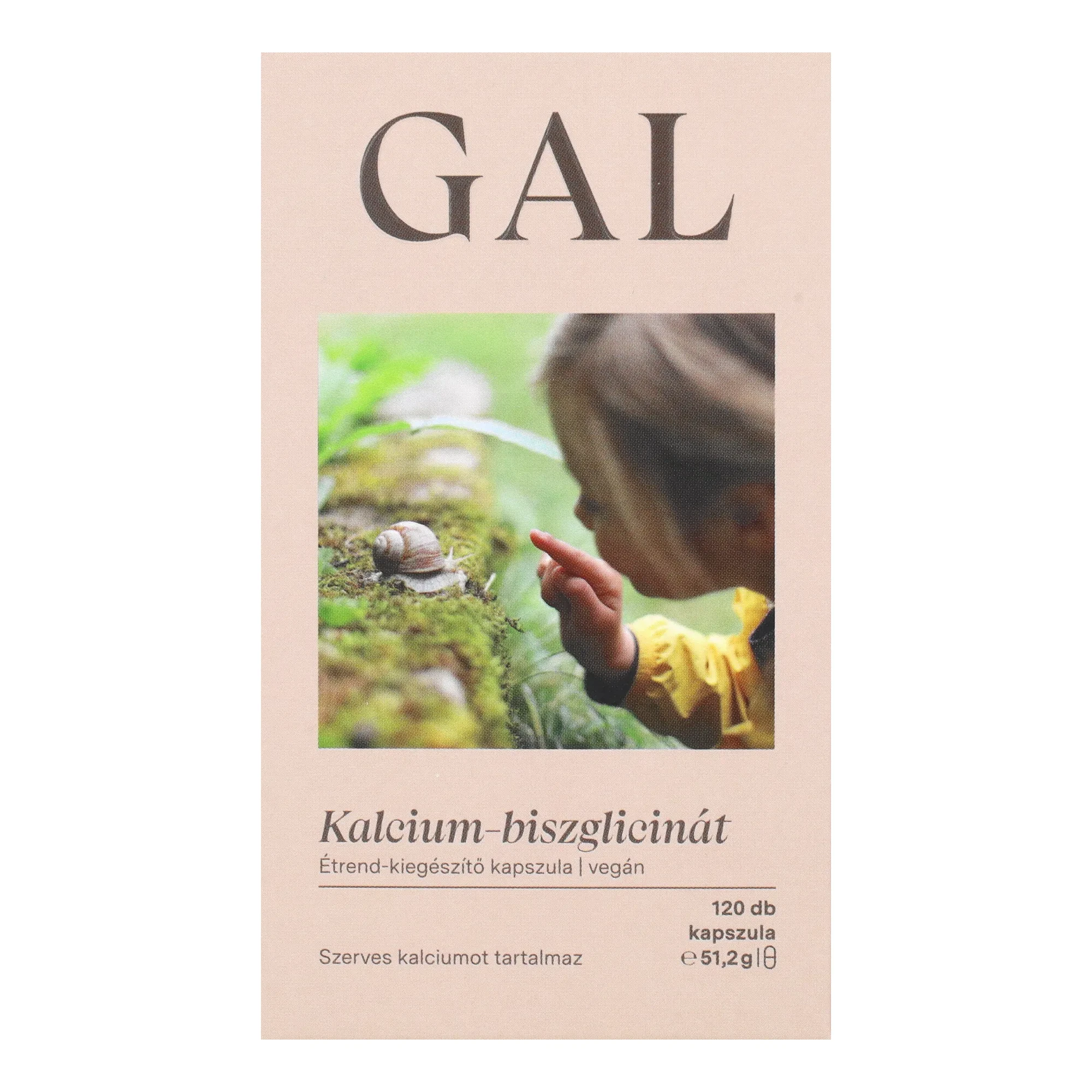 GAL Kalcium Biszglicinát 120 db kapszula