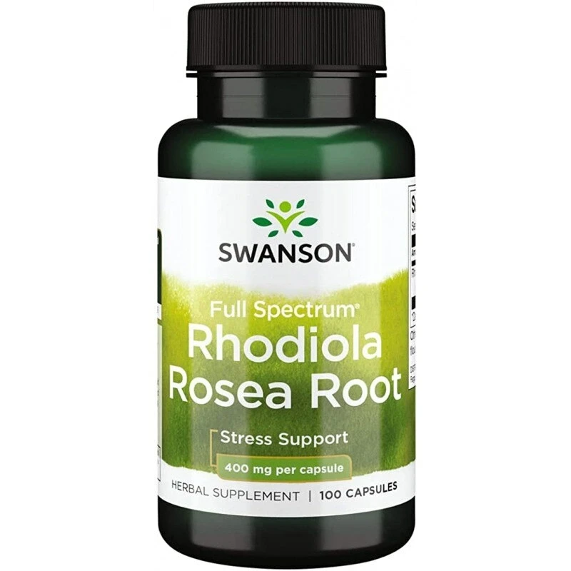 Swanson Aranygyökér (Rhodiola Rosea Root) 100db 400mg