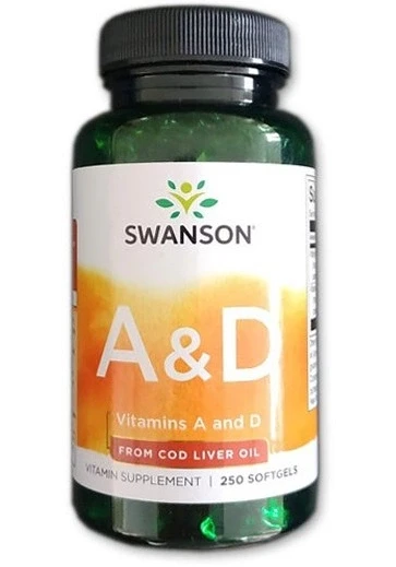 SW A és D vitamin halolajból 250db kapszula
