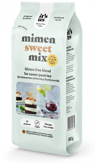 it's us MIMEN sweet (sütemény, palacsinta) gluténmentes lisztkeverék 500g
