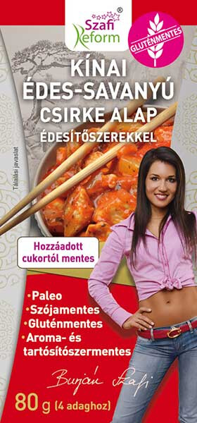 Szafi Reform Kínai édes-savanyú csrike alap édesítőszerekkel 80g