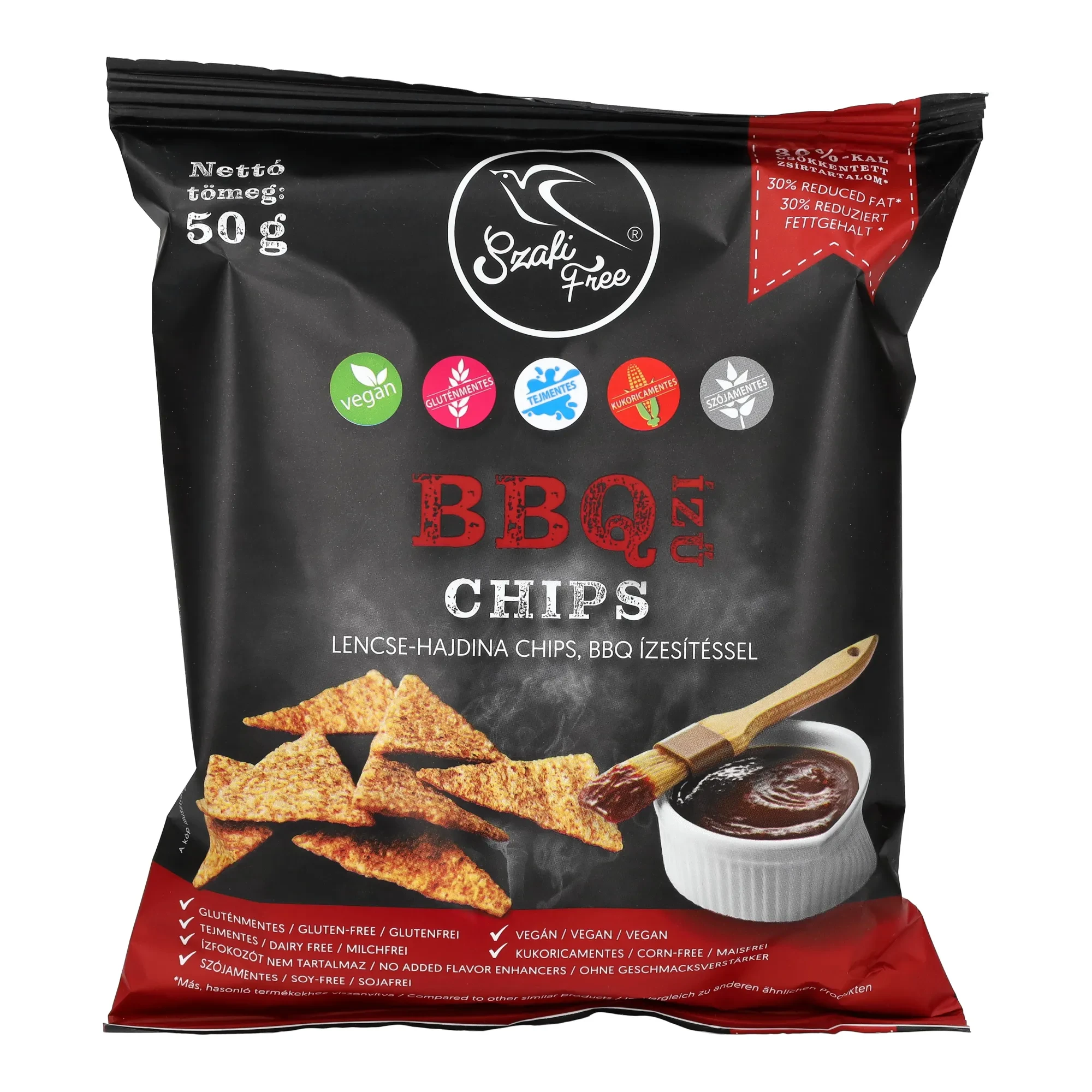 Szafi Free BBQ ízű chips (gluténmentes) 50 g
