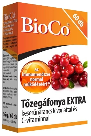 Tőzegáfonya Extra 500mg tabletta 60db (BioCo)