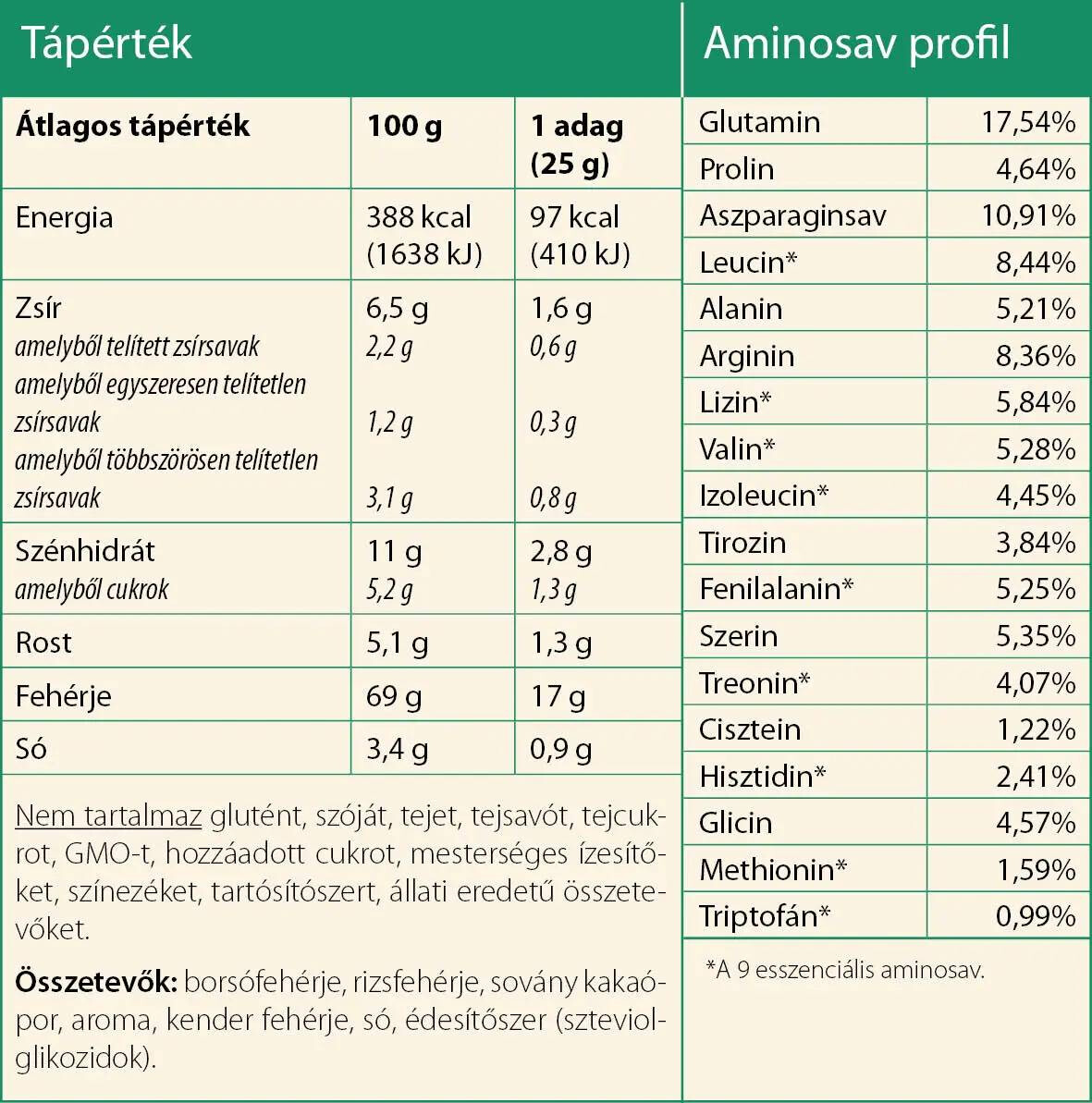 Vegan Prot3in Triplex Csokoládé  550g