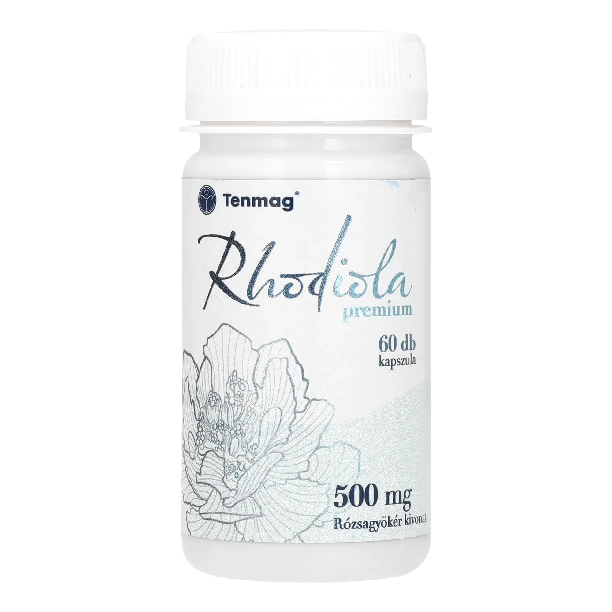 Tenmag Rhodiola Premium Rózsagyökér Kivonat 500mg 60db Kapszula