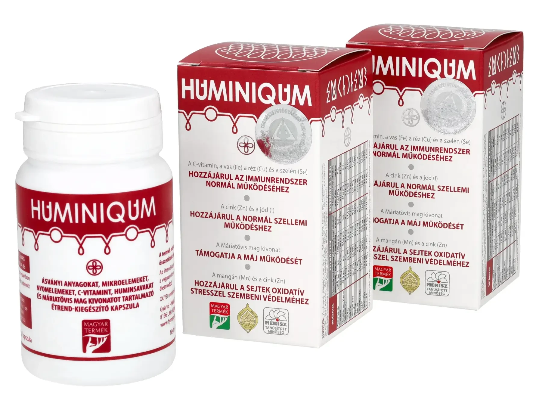 Huminiqum kapszula 120db duopack