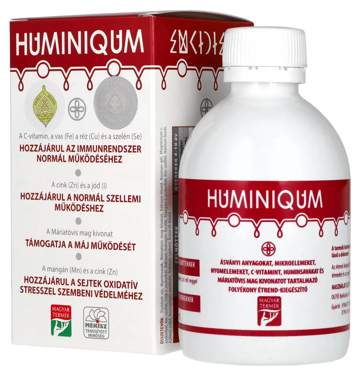 Huminiqum szirup 250ml
