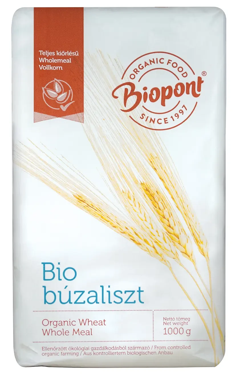 BIO búzaliszt, teljesőrlésű 1 kg