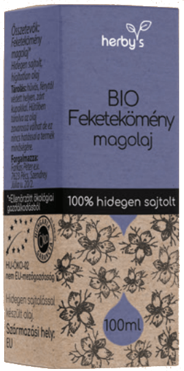 Herby's BIO Feketekömény magolaj 100ml