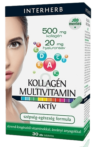Interherb Kollagén & Multivitamin tabletta 30 db