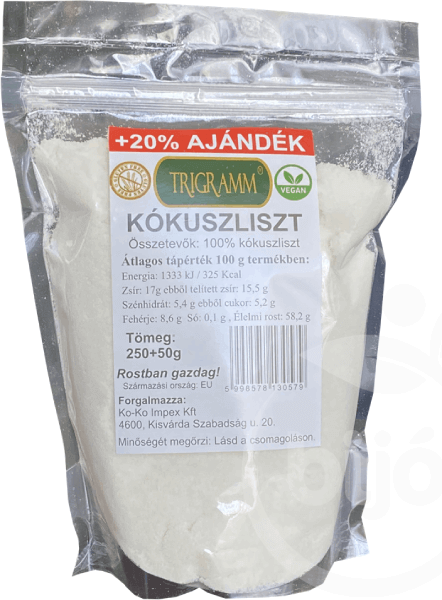 Trigramm Kókuszliszt 600 g