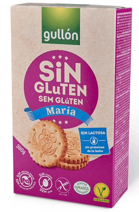 Gullon Maria gluténmentes keksz 380 g