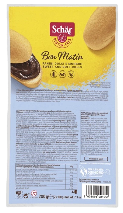 Schär Bon Matin édes kiflik 200g