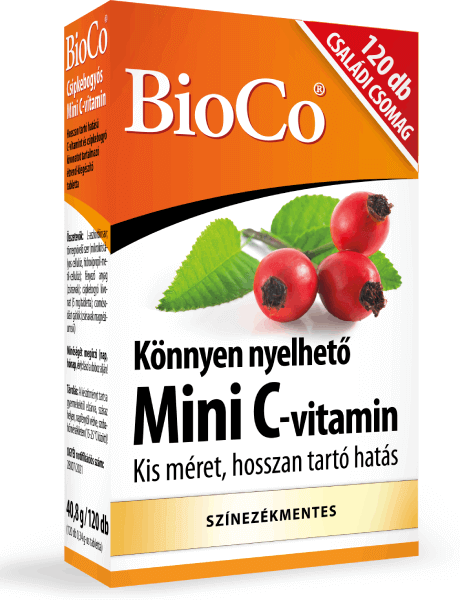 BioCo Mini C-vitamin 120 db