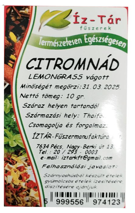 ÍZTÁR Citromnád vágott 10 g