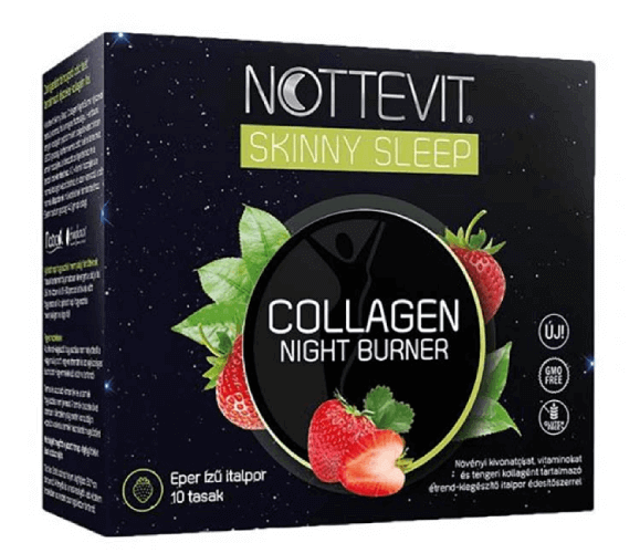 Nottevit Skinny Sleep Collagen Night Burner 10 tasak