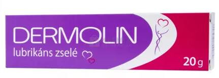 Dermolin lubrikáns zselé 20 g