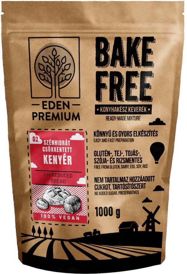 EDEN PREMIUM Bake-Free Szénhidrátcsökkentett liszkeverék 1000g