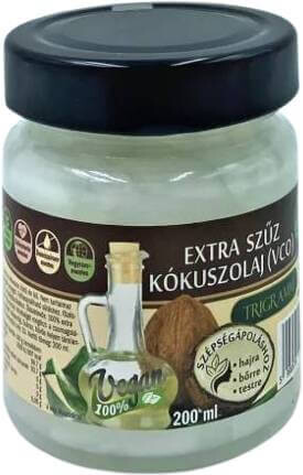 Trigramm Extra Szűz Kókuszolaj (VCO) 200 ml