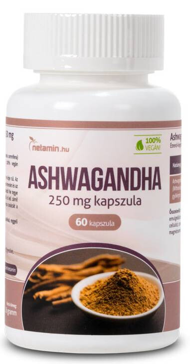 Netamin Ashwagandha kapszula 250 mg 60db