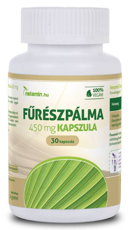 Netamin Fűrészpálma 450mg kapszula 30db