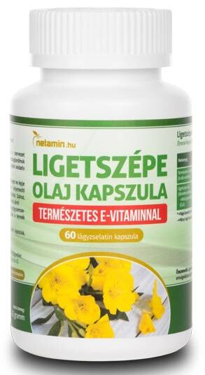 Netamin Ligetszépe olaj kapszula E-vitaminnal 60db
