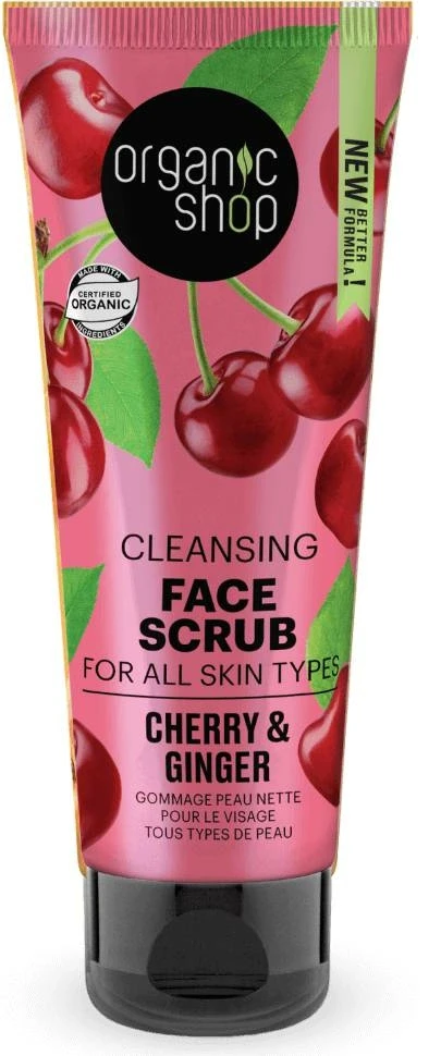 Organic Shop arcradír bio gyömbér és cseresznye kivonattal 75 ml