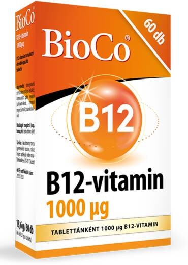 BioCo B12-vitamin 1000 mcg 60db