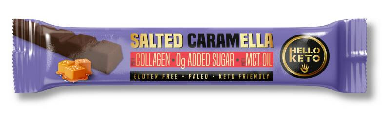 Health Market Hello Keto Sós-karamell ízű szelet 40g