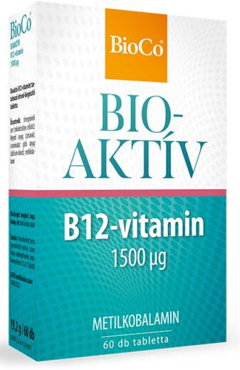 BioCo BIOAKTÍV B-12 vitamin 60db