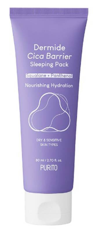 PURITO Dermide Cica Barrier éjszakai maszk 80ml