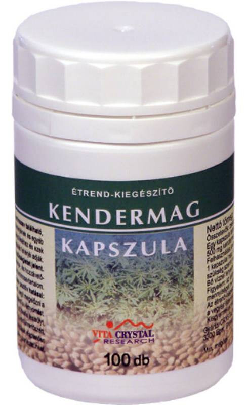 Vita Crystal Kendermag kapszula 100db
