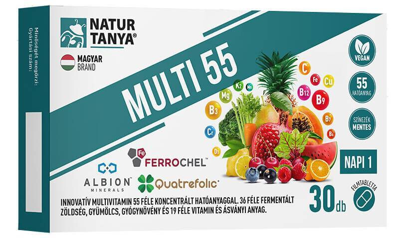 MULTI 55 Fermentált multivitamin 30db
