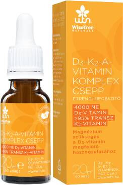WTN D3-K2-A-Vitamin csepp 20ml