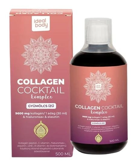 Collagen Cocktail gyümölcs ízű 500 ml