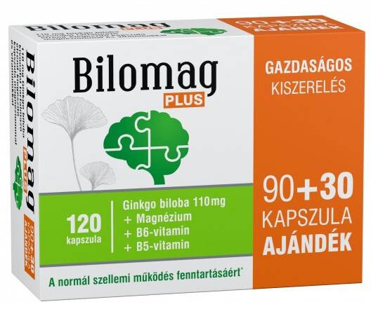 Bilomag Plus 110mg Ginkgo biloba 90+30db