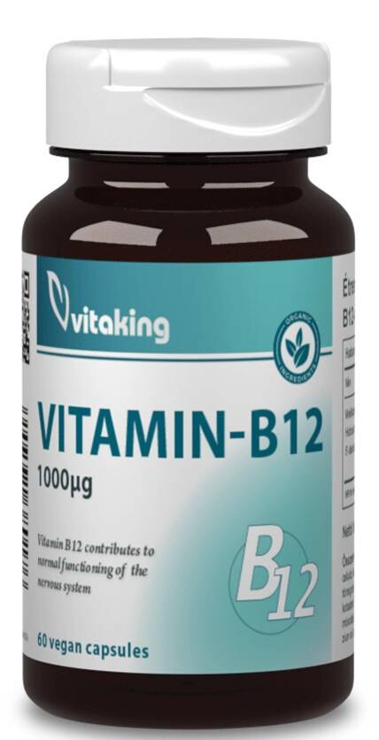 Vitaking B-12 vitamin 1000mcg 60db