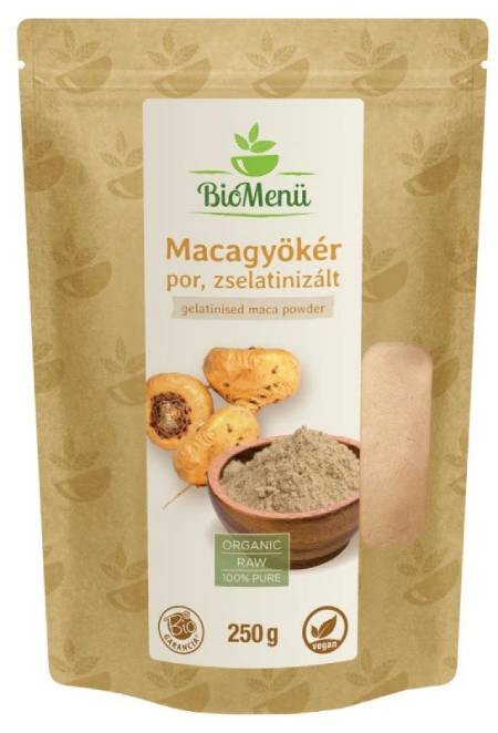 Bio Macagyökér por zselatinizált 250 g