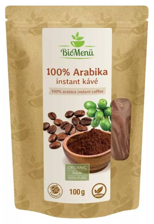 BIO 100% Arabika instant kávé 100 g