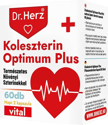 Dr. Herz Koleszterin Optimum Plus (60 db)