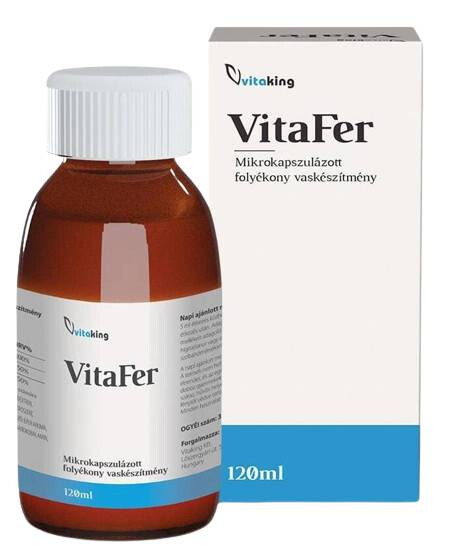 Vitafer Mikrokapszulás vas szirup (120ml)