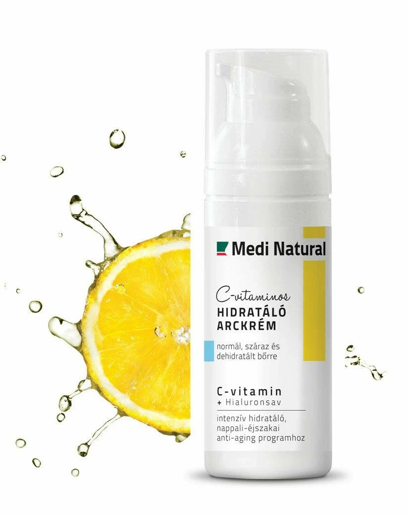MediNatural C-vitaminos Hidratáló arckrém 50 ml