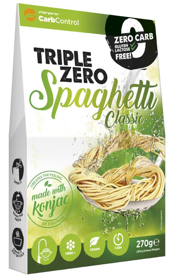 FORPRO TRIPLE ZERO PASTA SPAGHETTI 270g