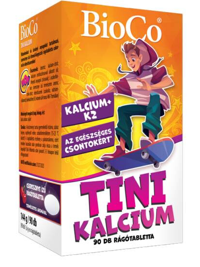BioCo Tini Kalcium rágótabletta 90 db