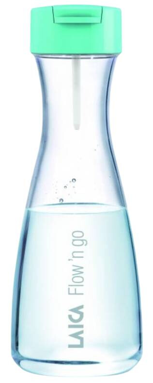 Laica Flow 'n go 1 literes instant vízszűrő palack 1 db FAST DISK szűrőbetéttel