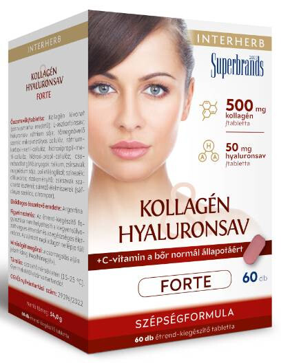 Interherb Kollagén&Hyaluronsav FORTE tabletta 60 db