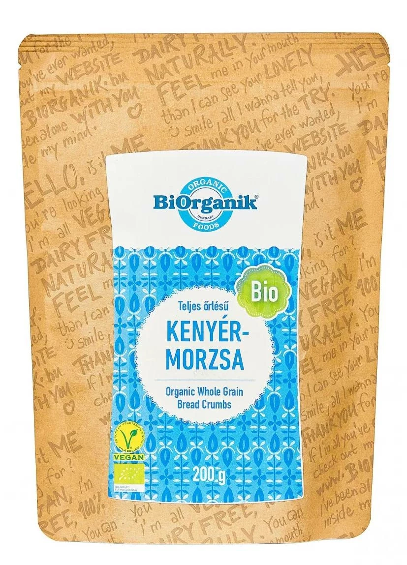 BIO kenyérmorzsa teljes őrlésű 200 g