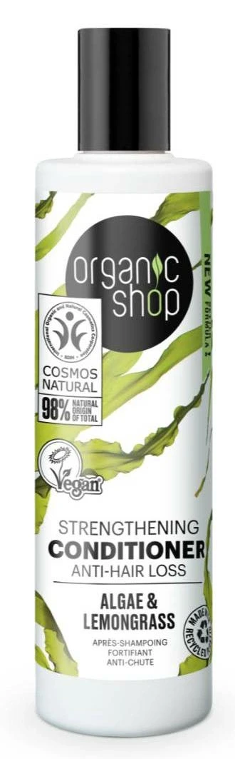 Organic Shop Erősítő balzsam bio alga és agyag kivonattal 280 ml