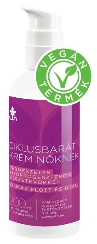WTN Ciklusbarát krém nőknek Progeszteron krém 200 ml